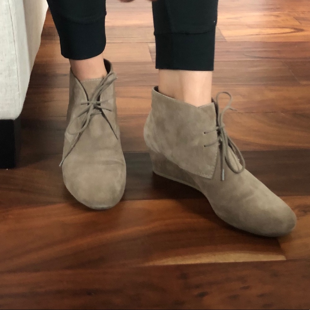 Nine West Wedged Booties